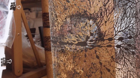The Studio of Artist Andrew Carnie 1