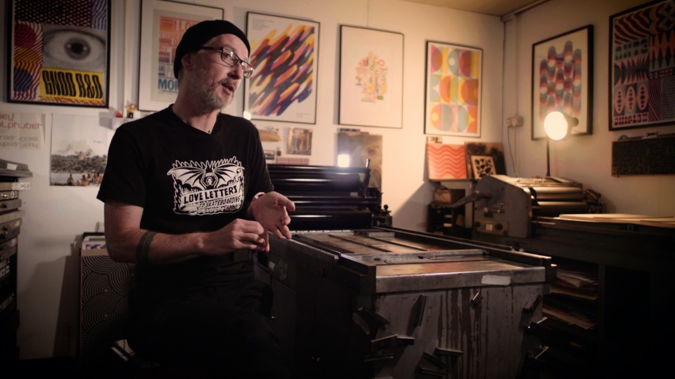 Printmaker Nick Loaring talks about his creative process in a film I am making for @NorthernPrint #filmmaking 1