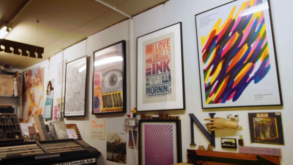 Printmaker Nick Loaring creates new work for Northern Print. 1