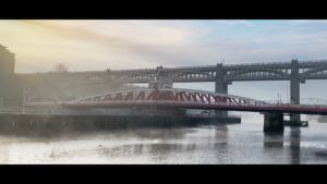 Swing Bridge in fog on The Tyne - Vimeo thumbnail