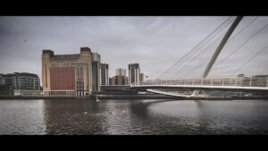 Baltic and Millenium Bridge from the Quayside, Newcastle 1